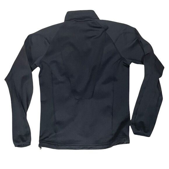 Adidas Outdoor Terrex Black Zip Front Track Jacket 3 pockets stretch Size Small - Picture 2 of 6